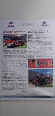 BAI: Mercedes Atego 1530 AF 4x4 HLF 20 (Prospekt-Blatt); 2021