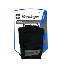 New Harbinger Power Strength Gloves Men's Small Black Training - 15510
