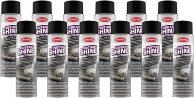 #ad 12PK Sprayway SW936 Aerosol Instant Shine Vinyl Cleaner and Protectant 11 oz $85.88
