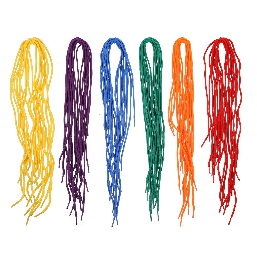 APL 60 pezzi corda di perle colorate bambino lacci lacci per scarpe da ginnastica