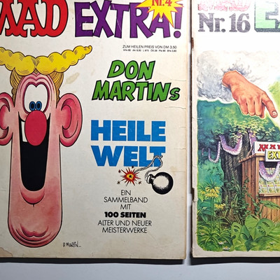 Williams MAD Extra Nr. 16 Don Martin   Heile Welt Comic Taschenbuch Deutsch 1976