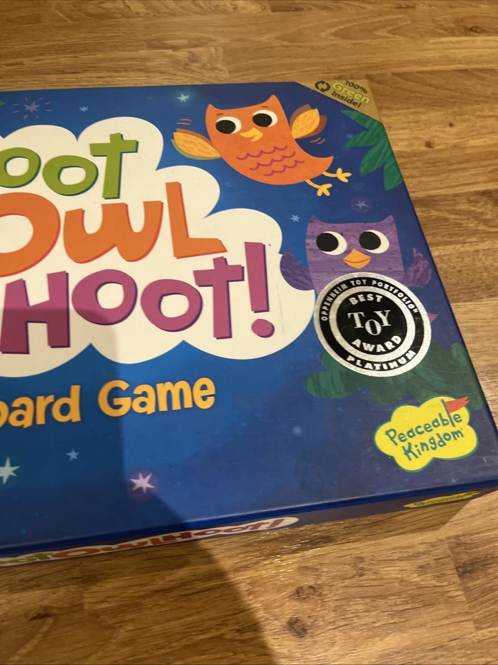 Hoot Owl Hoot by Peaceable Kingdom, A Co-operative Board Game for kids age 4+ - Image 3 of 4