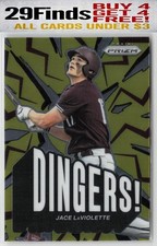 Jace LaViolette 2025 Panini Prizm Dingers! #13 Texas A&M Aggies