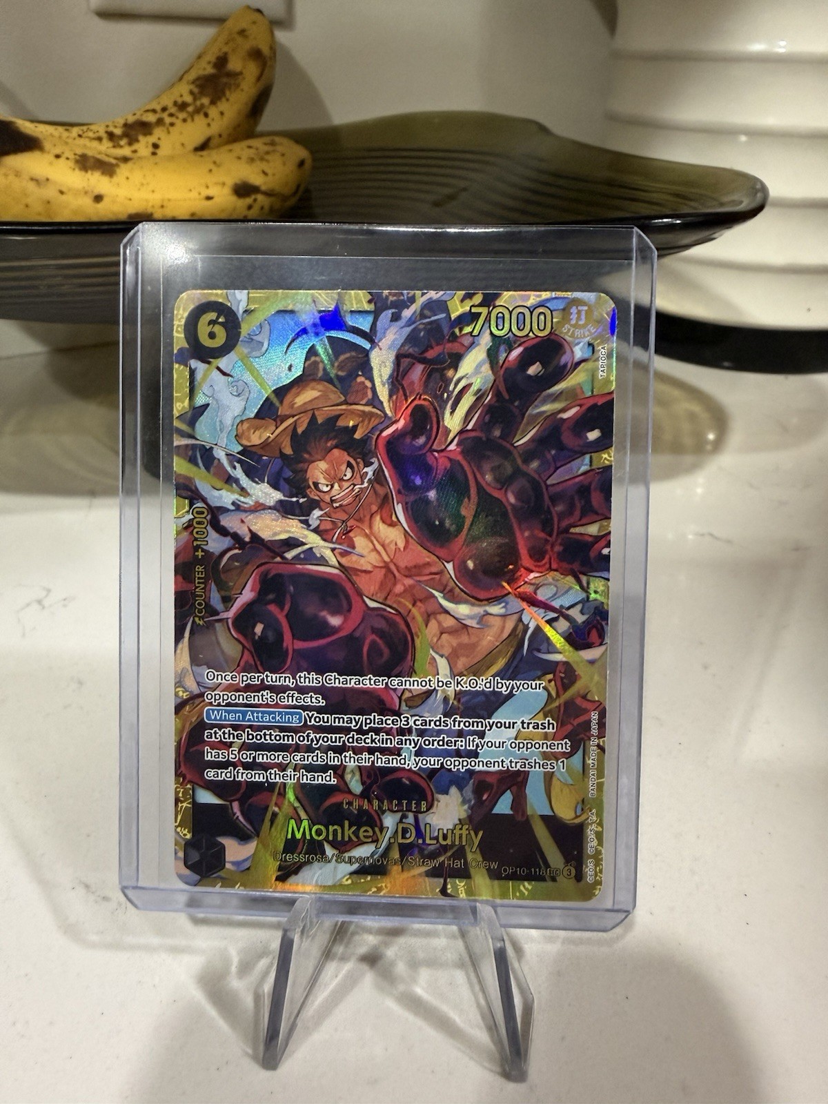 One Piece Royal Blood Monkey D. Luffy OP10-118 Secret Rare Card English Edition