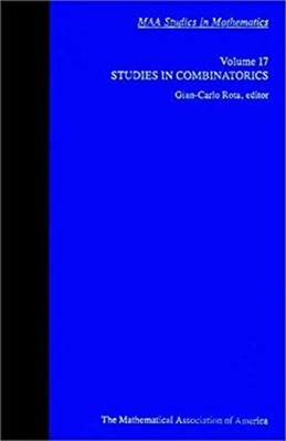 Studies in Combinatorics Hardcover