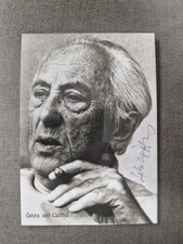 Géza  von Cziffra Autogramm Autograph a. Autogrammkarte  signiert  