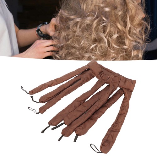 Heatless Hair Curler Women Roller Headband Coton Hair Curling Ribbon Pour UsaFR - Imagen 3 de 12