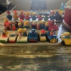 Vintage Fisher Price Little People Lot Of 36  Figures People Toy Lot Light Wear