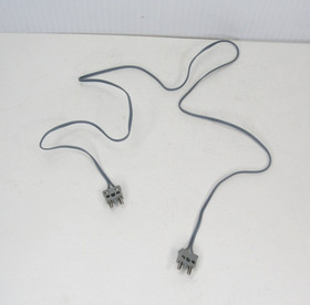 RARE Vtg Lego Technic Part 2 Prong Electric Wire Cable 12V / 4.5V 766C96 X466C96