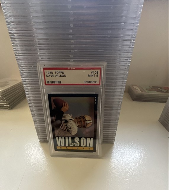 1985 Topps - Dave Wilson #108 PSA 9