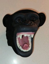 Vintage Monkey Face Hand Puppet Rubber Chimpanzee Chimp