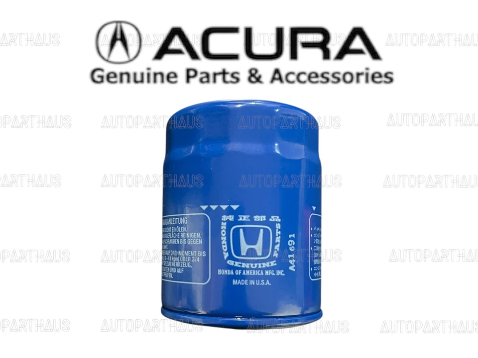 05 - 12 ACURA RL OIL FILTER 4 PACK GENUINE OEM NEW - Image 2 of 3