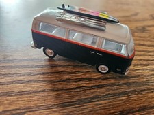 Greenlight ROAD TRIP Pacific Coast 1971 VOLKSWAGEN T2 VAN Blue/White VW loose