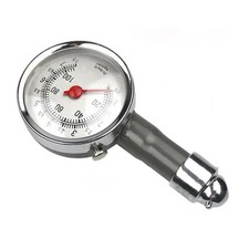 Professional Tyre Pressure Gauge Air Measurement PSI/BAR Release Button Car Bike