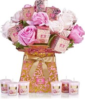 Luxury Candle Bouquet - Sweet Rose - theGiftBox Gifts Women Mum Mothers Day