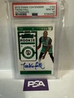 2019 PANINI CONTENDERS #163 TACKO FALL AUTOGRAPH PSA 10