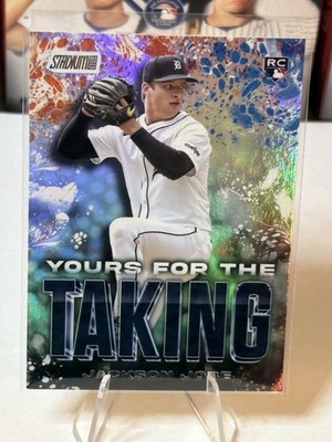 2025 Topps Stadium Club - Jackson Jobe - Yours For the Taking YK-11