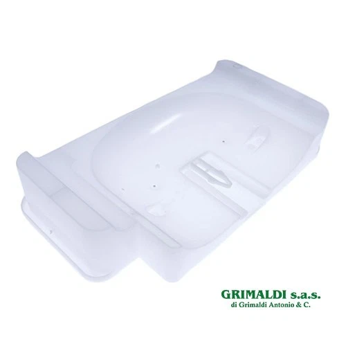 Mensola In Vetro Trasparente Per Frigorifero Candy / Hoover - 468x245 Mm, Ricambio Originale 92955004