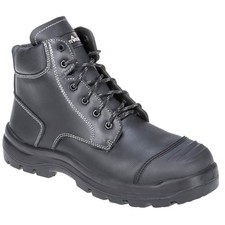Portwest FD10 - Steel Leather Mid Boot S3 HRO FO SC HI CI LG SR - Size 8