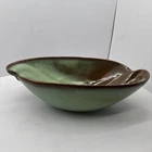 Vintage Frankoma Plainsman Prairie Green Oblong Bowl #202. 3 Available