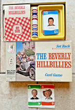 The Beverly Hillbillies "Set Back" Card Game, Complete  Milton Bradley, 1963