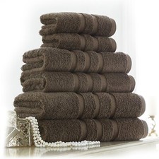 Hotel Quality Towel 100% Combed Cotton Large Fluffy Stripe Hand Bath Towel Sheet