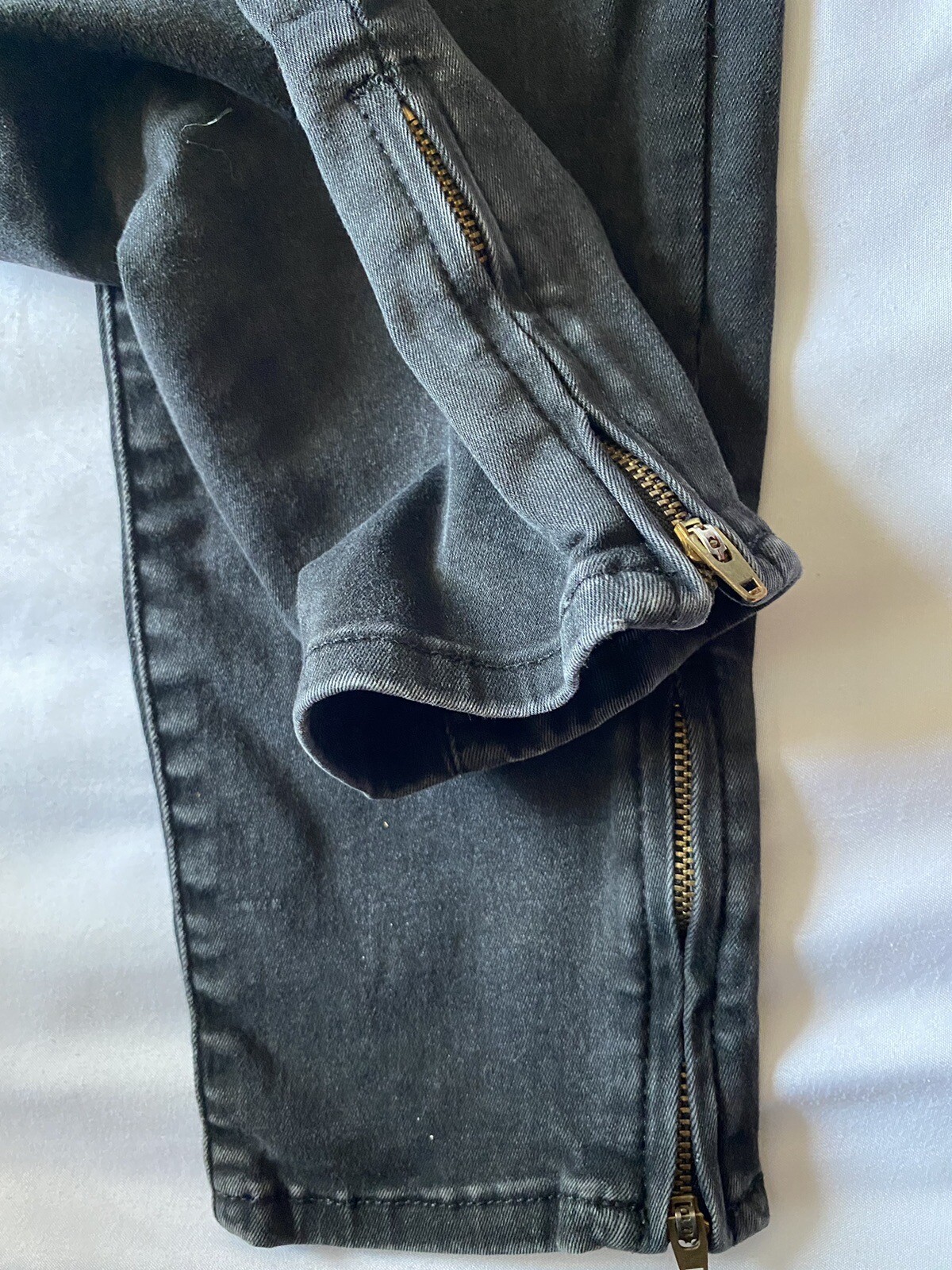 LEVI&rsquo;S 710 SUPER SKINNY BLACK STRETCHY ANKLE ZIPPER JEANS&hellip;WOMENS 34