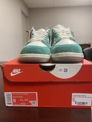 Size 8 - Nike Dunk Low x Kasina Road Sign 2020 | eBay