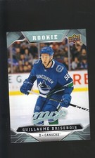 2019 UPPER DECK MVP HOCKEY CARD GUILLAUME BRISEBOIS #224 RC SP NM-MT CANUCKS