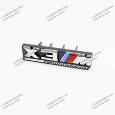 Car Front Grill Hood Bonnet Emblem Rear Tail Bumper Trunk Mark Badge For Bmw