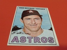 1967  TOPPS  # 231    JOHN  BATEMAN     ASTROs        NM /  MINT OR  BETTER  !!