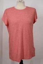 Patagonia L Orange Glorya Short Flutter Sleeve Active Tee T-Shirt Top 54716