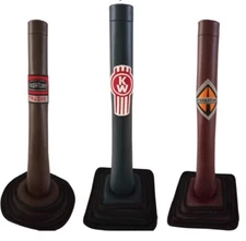 24"OR 36" VINYL SHIFTER COVER EMBROIDERED LOGO W/SQUARE OR ROUND BOTTOM BOOT