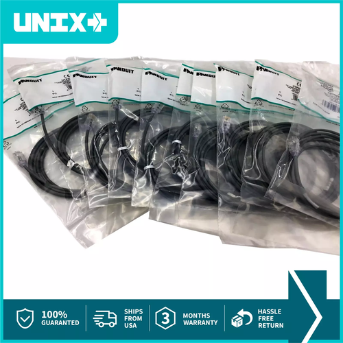 Panduit 10 pack Cat 6 UTP Patch cord T568B CM/LSZH 28 AWG Stranded Cable Gray