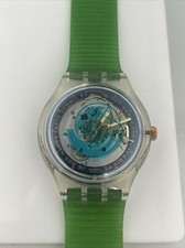 SWATCH 1992 Earth Summit Watch "In Our hands" SAK111 AUTOMATIC MOVEMENT. New