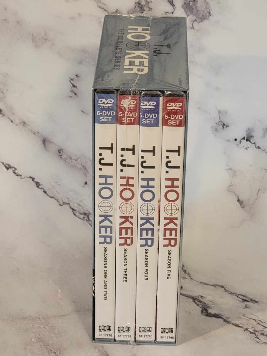 T.J. Hooker The Complete Series Seasons 1-5 ( DVD 21 Disc Set