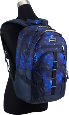 FUEL "Galaxy" Large Laptop Backpack, College Bookbag 5 Compartments 18.5"x 12" | eBay FUEL "Galaxy" Large Laptop Backpack, College Bookbag 5 Compartments 18.5"x 12" | eBay