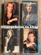  Lot of 4 Michael Bolton Cassette Tapes - See Pics For Titles Nice Collection