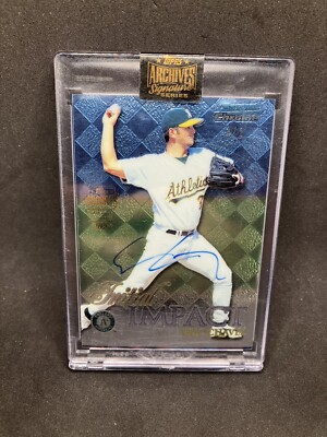 2022 Topps Archives Signature Series - Eric Chavez - Auto 1/1 