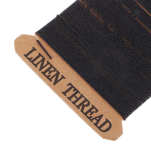 1 Piece Soft Round Linen Waxed Line Sewing Thread for Leather Crafts M999 - Picture 5 of 6