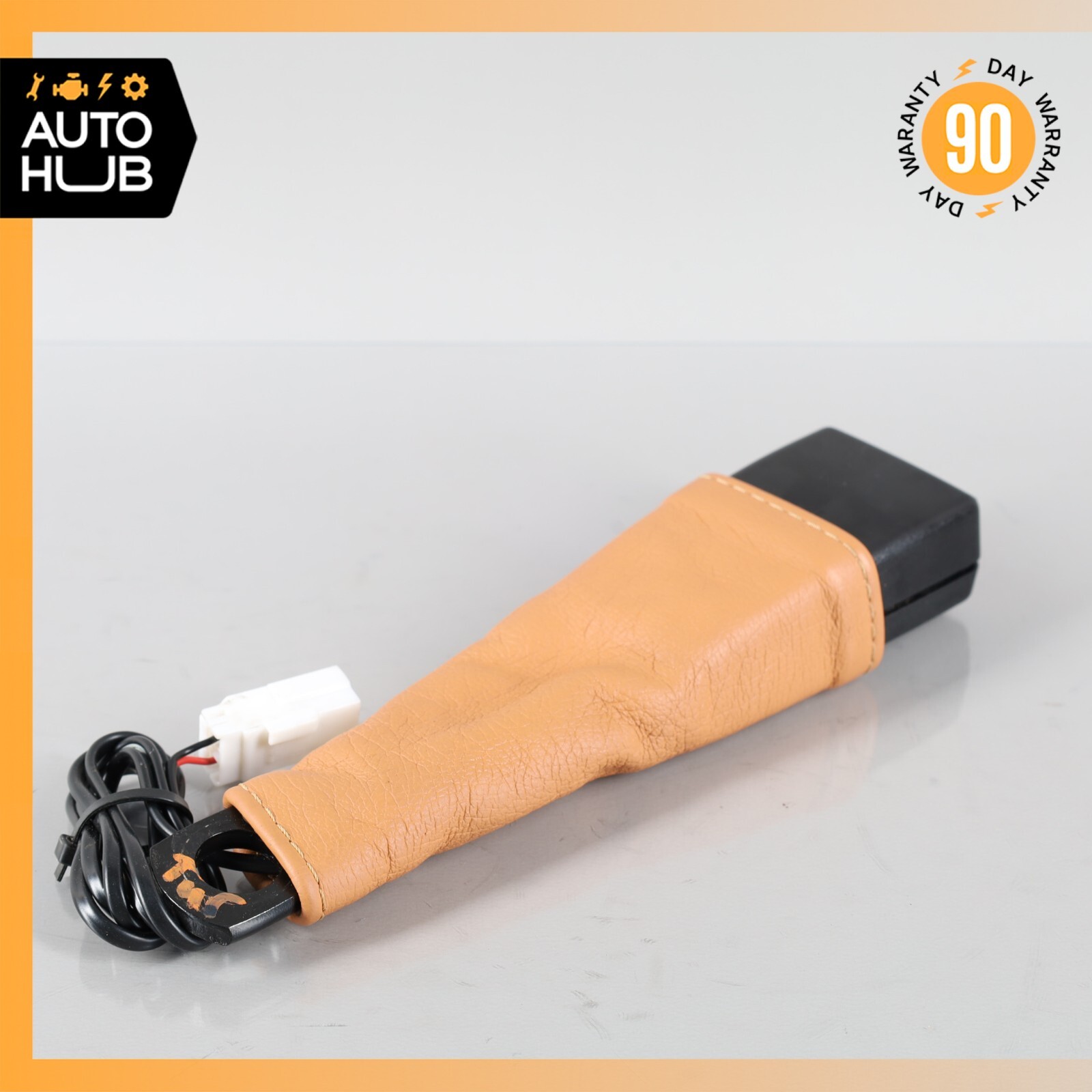 08-19 Maserati GranTurismo Front Left or Right Seat Belt Buckle Cuoio OEM 61k