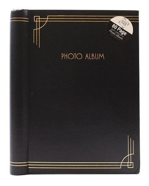 Arpan Album Fotografico Autoadesivo Personalizzabile, 20 Fogli (40 Lati), Colore Blu, Con Pagina Per CD/DVD E Slot Per Personalizzazione, Formato Max Foto 19x27.5 Cm - 3