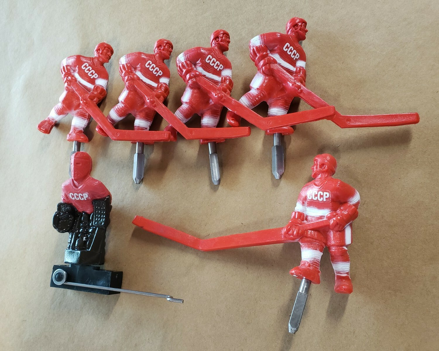 Super Chexx Bubble Dome Hockey Soviet Union RUSSIA CCCP Player Team Set