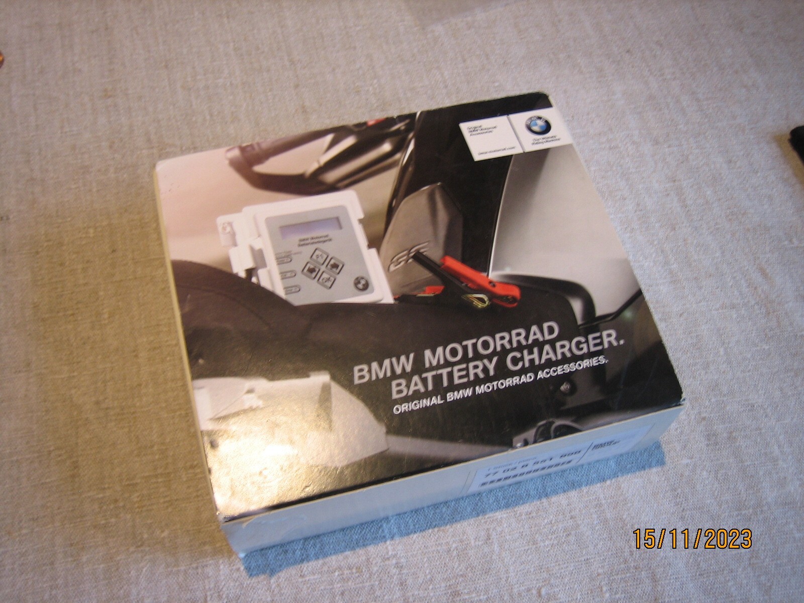 BMW Motorrad Battery Charger part no. 77028551898 eBay