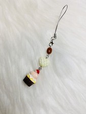 Cupcake Phone charm Headphone Charm Heart Charm Y2K Birthday New Gift