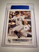 2022 Topps TREY AMBURGEY #263 Rookie Card