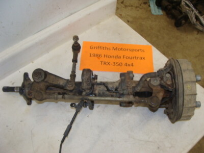 1986 86 HONDA TRX350 D 4x4 Fourtrax right front hub spindle axle