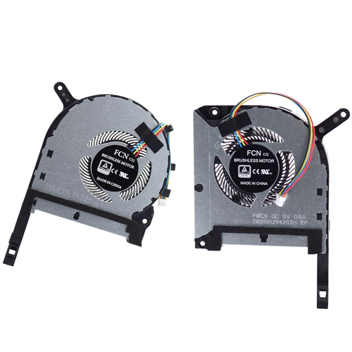 CPU Cooling Fan DFS5K12304363H FMLB W/Gpu Fan DFS5K12114262H FMC9 for A - Picture 2 of 12