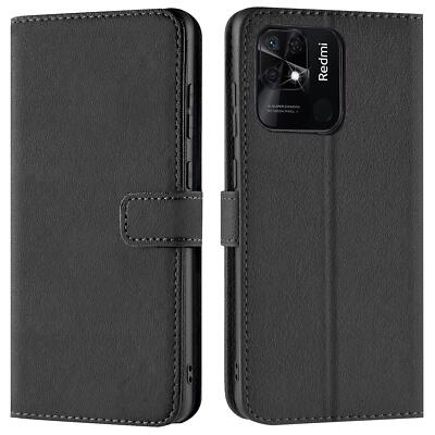 Schutz Hülle für Xiaomi Poco C40 Handy Klapp Tasche Book Cover Slim Flip Case