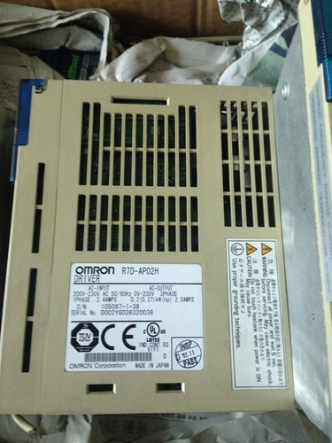 1 STCK. GEBRAUCHT OMRON AC SERVOTREIBER R7D-AP02H KOSTENLOSER SCHNELLER VERSAND * - Bild 2 von 2